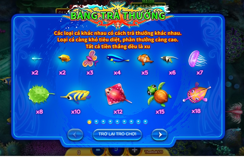 Thao tac choi Fu Fish Jackpot 12Bet chi tiet