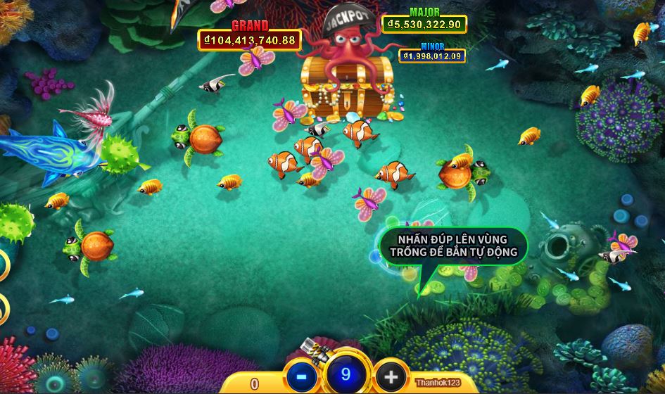 Quy tac choi Fu Fish Jackpot 12Bet